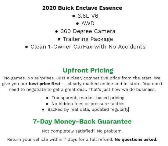 2020 Buick Enclave AWD 4dr Essence
