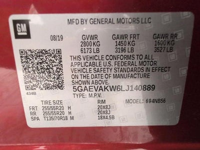 2020 Buick Enclave AWD 4dr Essence