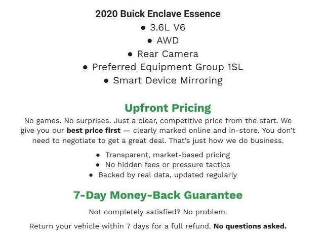 2020 Buick Enclave AWD 4dr Essence