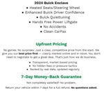 2024 Buick Enclave AWD 4dr Essence