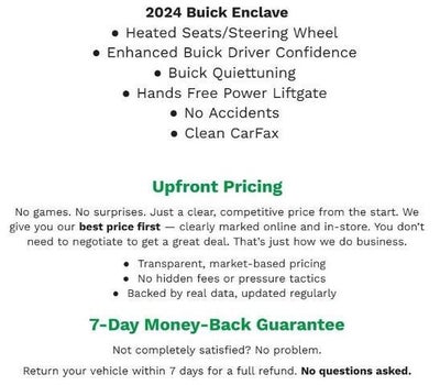 2024 Buick Enclave AWD 4dr Essence