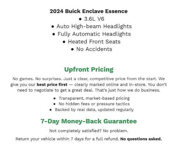 2024 Buick Enclave AWD 4dr Essence