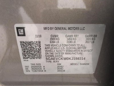 2019 Buick Enclave AWD 4dr Avenir