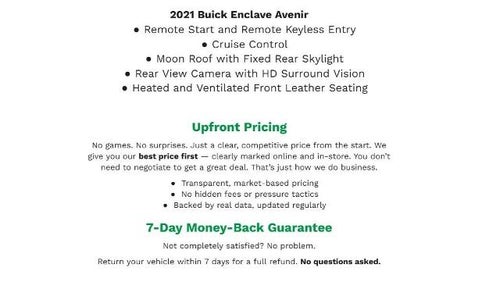 2021 Buick Enclave AWD 4dr Avenir