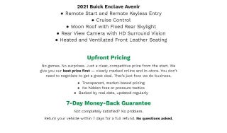 2021 Buick Enclave AWD 4dr Avenir