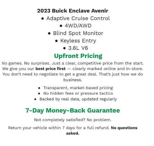 2023 Buick Enclave AWD 4dr Avenir