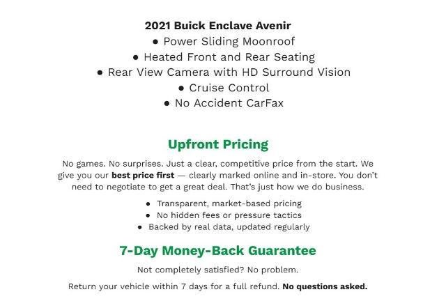 2021 Buick Enclave AWD 4dr Avenir