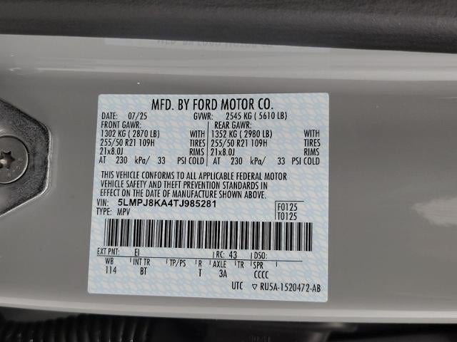 2026 Lincoln Nautilus Reserve AWD