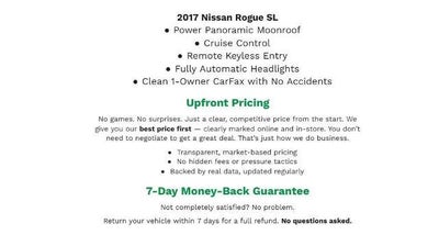 2017 Nissan Rogue AWD SL