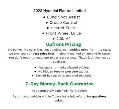 2023 Hyundai Elantra LIMITED