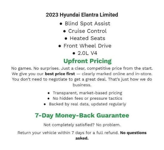 2023 Hyundai Elantra LIMITED
