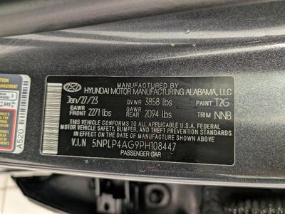 2023 Hyundai Elantra LIMITED