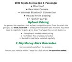 2015 Toyota Sienna 5dr 7-Pass Van XLE AAS FWD