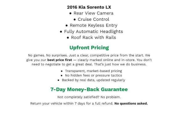 2016 Kia Sorento SPORT UTILITY