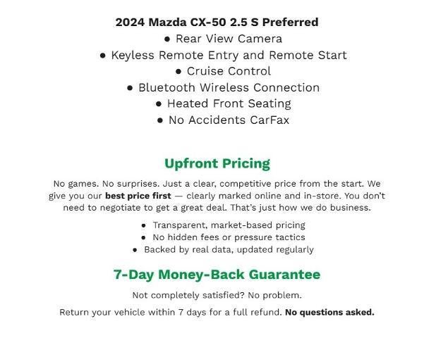 2024 Mazda Mazda CX-50 2.5 S Preferred