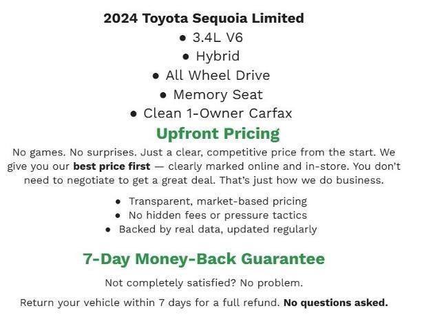 2024 Toyota Sequoia SPORT UTILITY