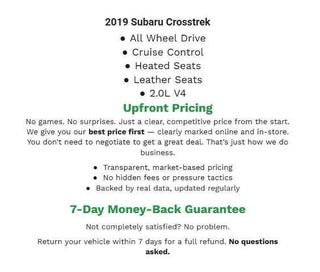 2019 Subaru Crosstrek 2.0i Limited CVT