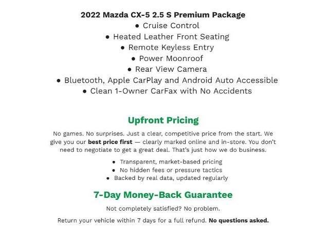 2022 Mazda Mazda CX-5 2.5 S Premium