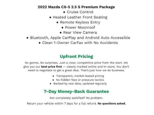 2022 Mazda Mazda CX-5 2.5 S Premium
