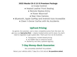 2022 Mazda Mazda CX-5 2.5 S Premium Package AWD