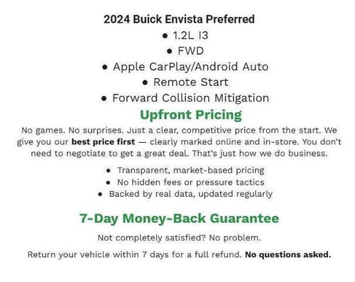 2024 Buick Envista FWD 4dr Preferred