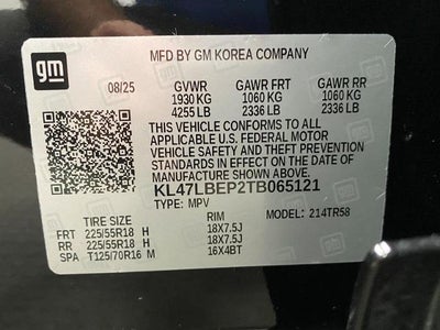 2026 Buick Envista FWD 4dr Sport Touring