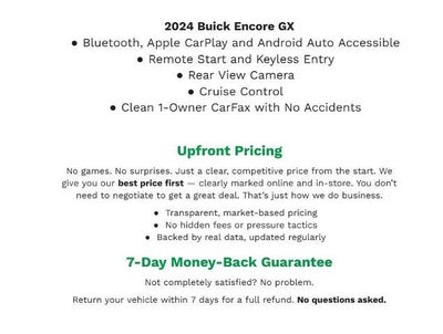2024 Buick Encore GX AWD 4dr Preferred