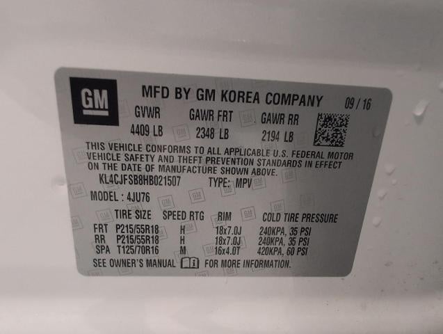 2017 Buick Encore AWD 4dr Preferred II