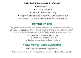 2022 Buick Encore GX AWD 4dr Preferred