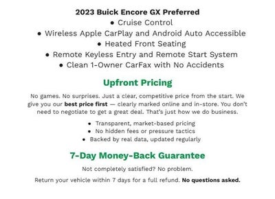 2023 Buick Encore GX AWD 4dr Preferred