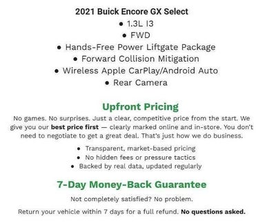 2021 Buick Encore GX FWD 4dr Select