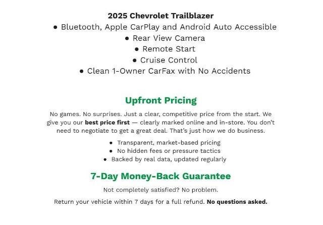 2025 Chevrolet Trailblazer AWD 4dr LT