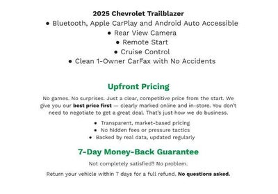 2025 Chevrolet Trailblazer AWD 4dr LT