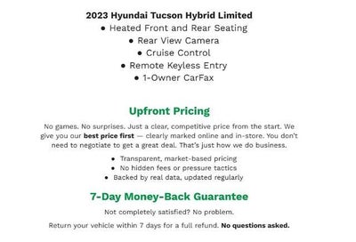 2023 Hyundai Tucson Hybrid Limited AWD