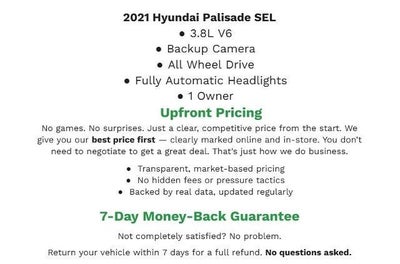2021 Hyundai Palisade SEL AWD