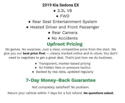 2019 Kia Sedona EX FWD