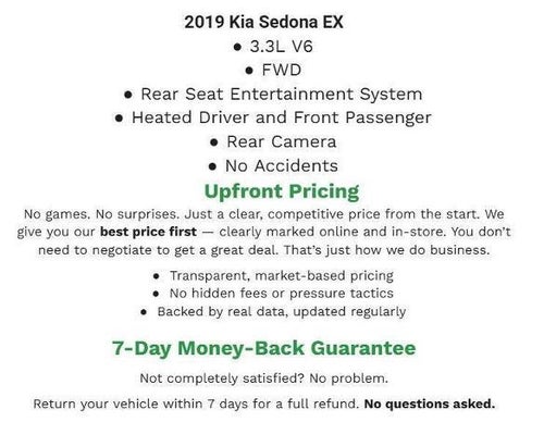 2019 Kia Sedona EX FWD