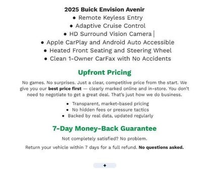 2025 Buick Envision AWD 4dr Avenir