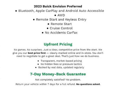 2023 Buick Envision AWD 4dr Preferred