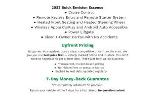 2023 Buick Envision AWD 4dr Essence