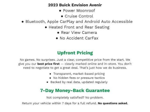 2023 Buick Envision AWD 4dr Avenir