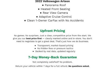 2022 Volkswagen Arteon 2.0T SEL R-Line