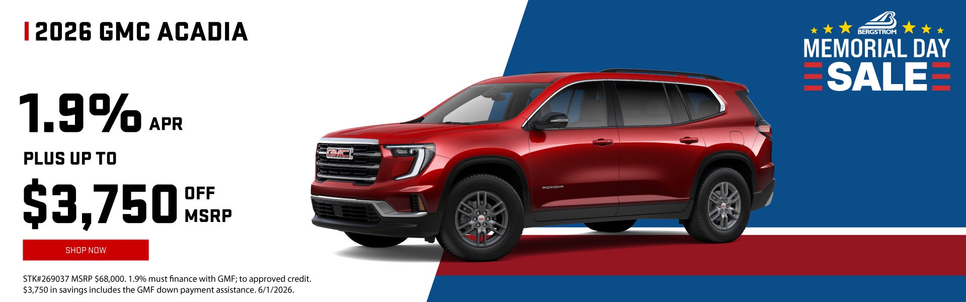 2026 GMC Acadia
