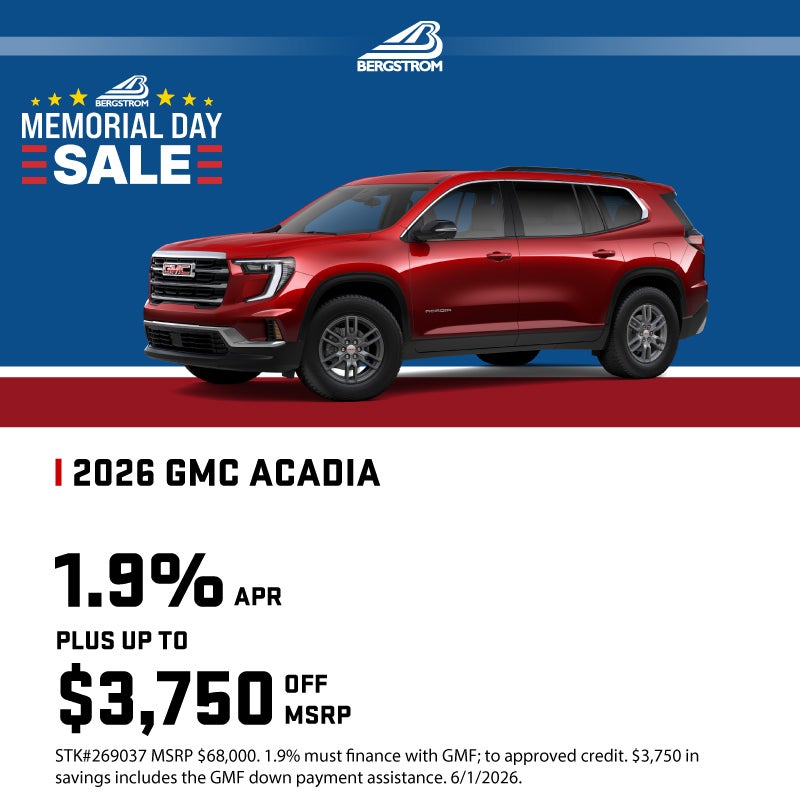 2026 GMC Acadia