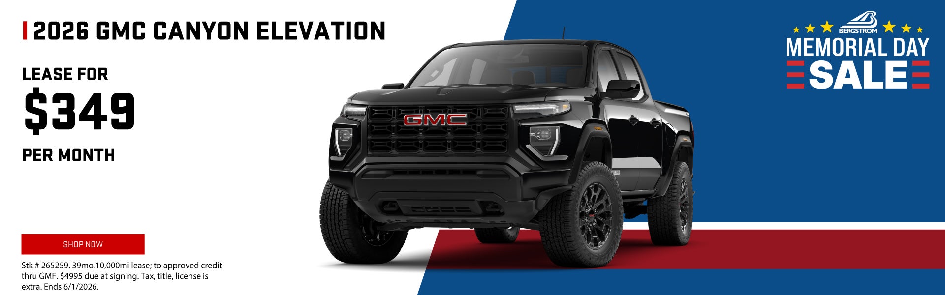 2026 GMC Canyon Elevation