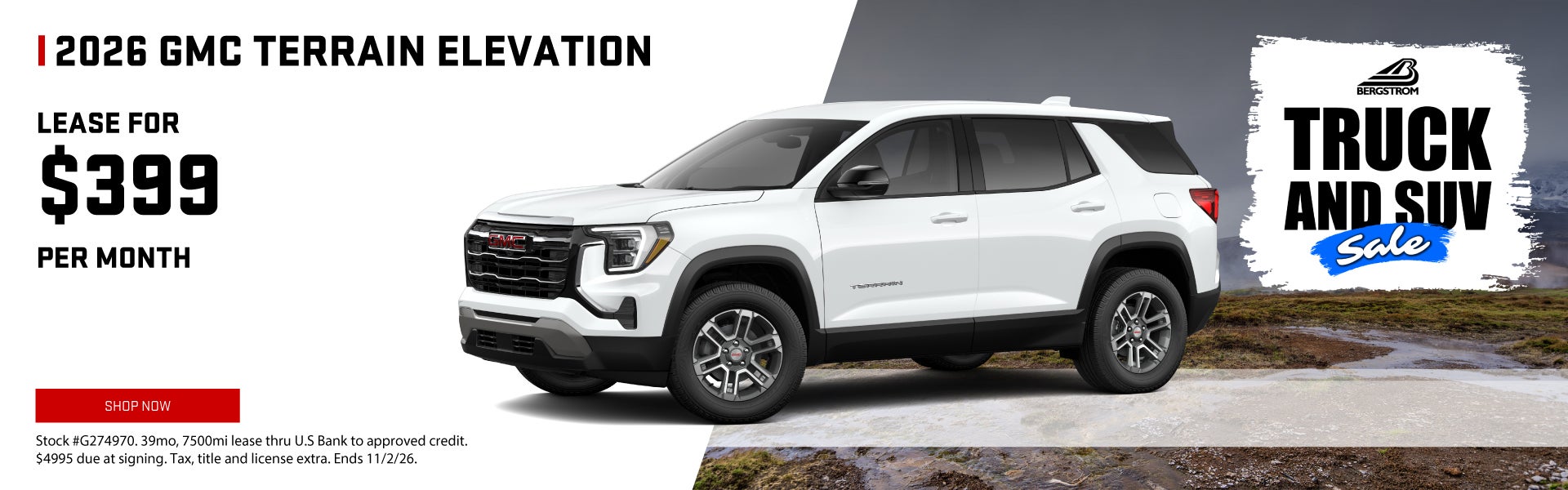 2026 GMC Terrain Elevation
