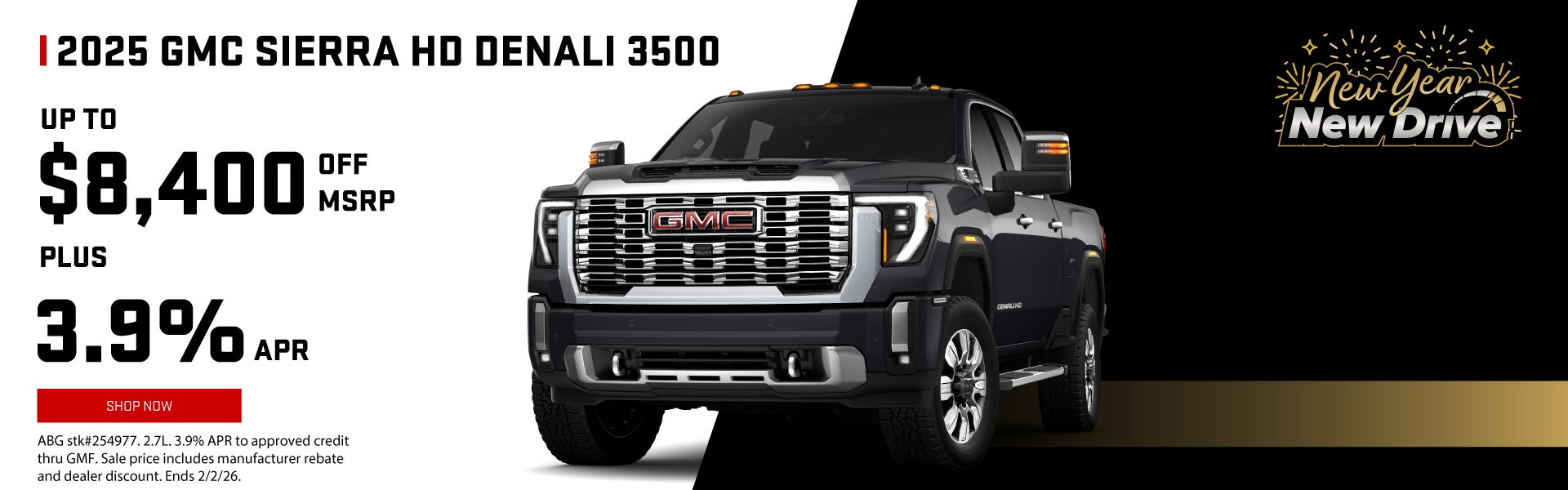 2025 GMC Sierra HD Denali 3500